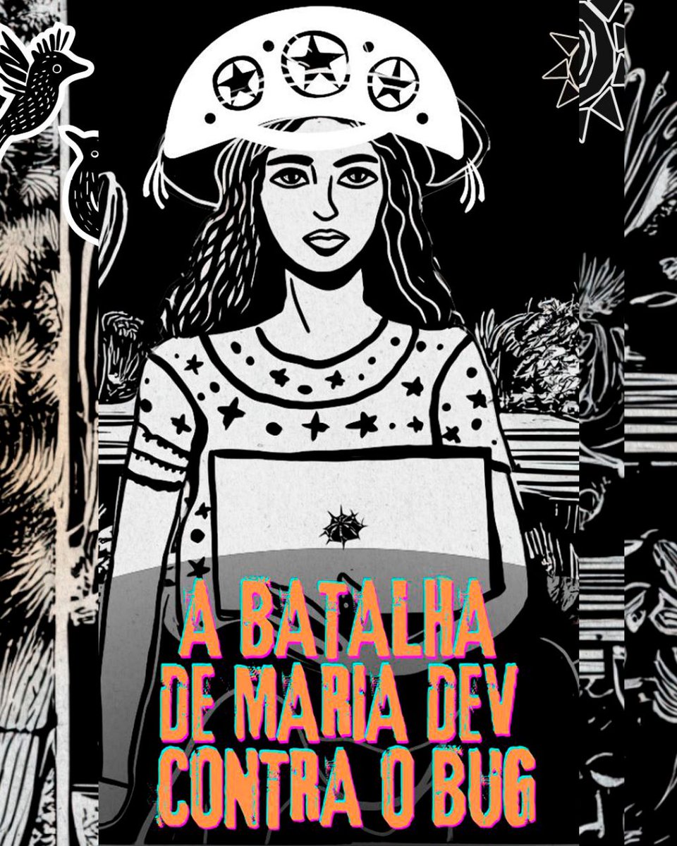 umataldetatiana's tweet photo. Peço um minutinho de sua atenção, para esta minha criação, 
É a saga de Maria Dev e Bug, uma épica canção. 
Se o cordel trouxer um sorriso, um aceno de satisfação, Deixe um like de coração, será minha maior gratificação 👇🧶 https://t.co/4aYC28UKs4