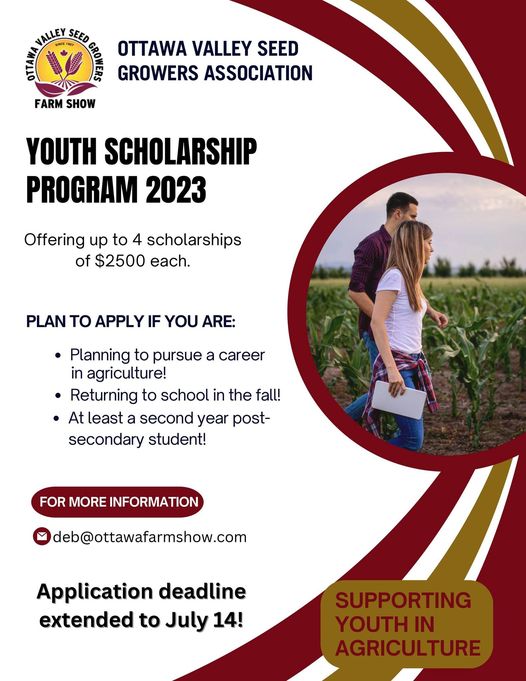 One week left to apply ... deadline July 14, 2023!