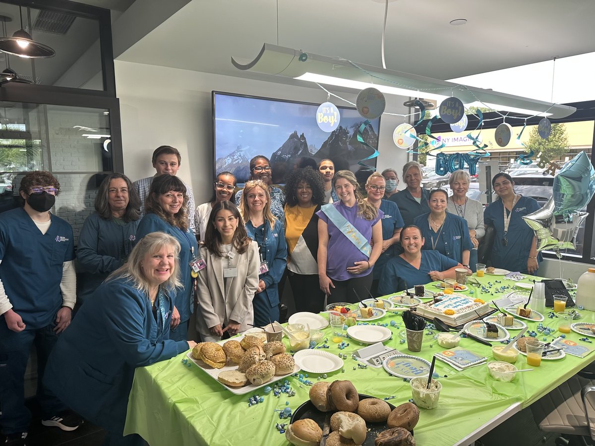 NewYorkCancer's tweet photo. Today our team celebrated Alyssa by throwing her an in-office baby shower!!
Congratulations from all of us at NYCBS!
#nycbs #conqueringcancertogether #healthcare #wellness #community https://t.co/gUzevyybF7