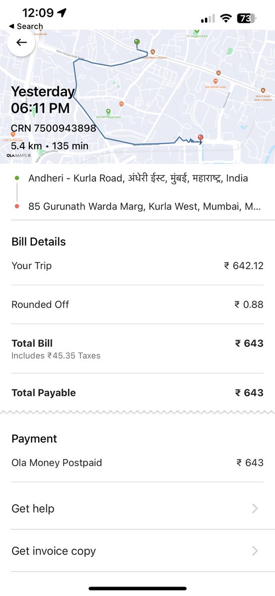 rishikagarg30's tweet photo. @Olacabs I DONT EVEN EARN. The car was off, half of the journey. On what grounds i had to pay this? Do u guys even realise the kind of burden it is? Had to give extra money to the driver, for making me
Reach home. Soooo not done. We are student here, save bit https://t.co/wMj1C1xUpc