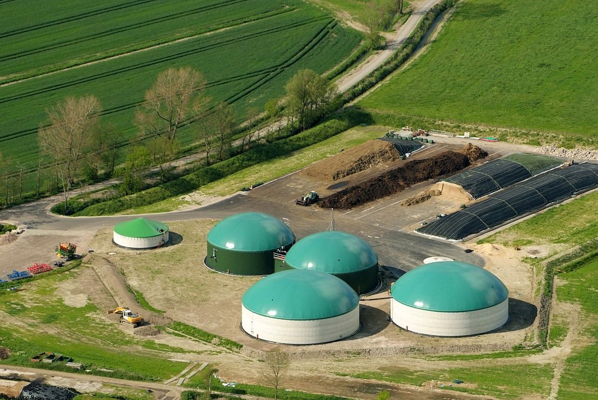 Deutschland baut auf ca. 1,6 Mio. ha Mais &amp; andere Substratpflanzen an, die dann als Biogas zur Stromerzeugung verbrannt werden.

Raus kommen 30 TWh Strom (da ist Gülle-Biogas mit dabei).

Würde man auf diese Fläche Solarzellen bauen, wären das etwa 1500 GW.

Das ist sehr viel.