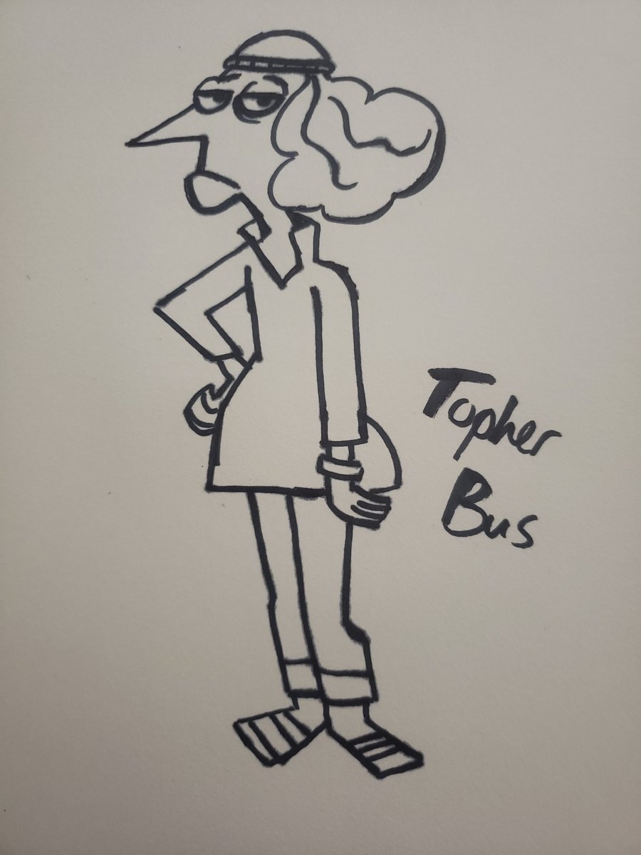 SweetstarSC's tweet photo. I'm so proud of this picture ^^
I've never drawn him before and it was only done with marker >w<
#clonehigh #clonehighs2 #topherbus #fanart #art https://t.co/sg242LLRaB