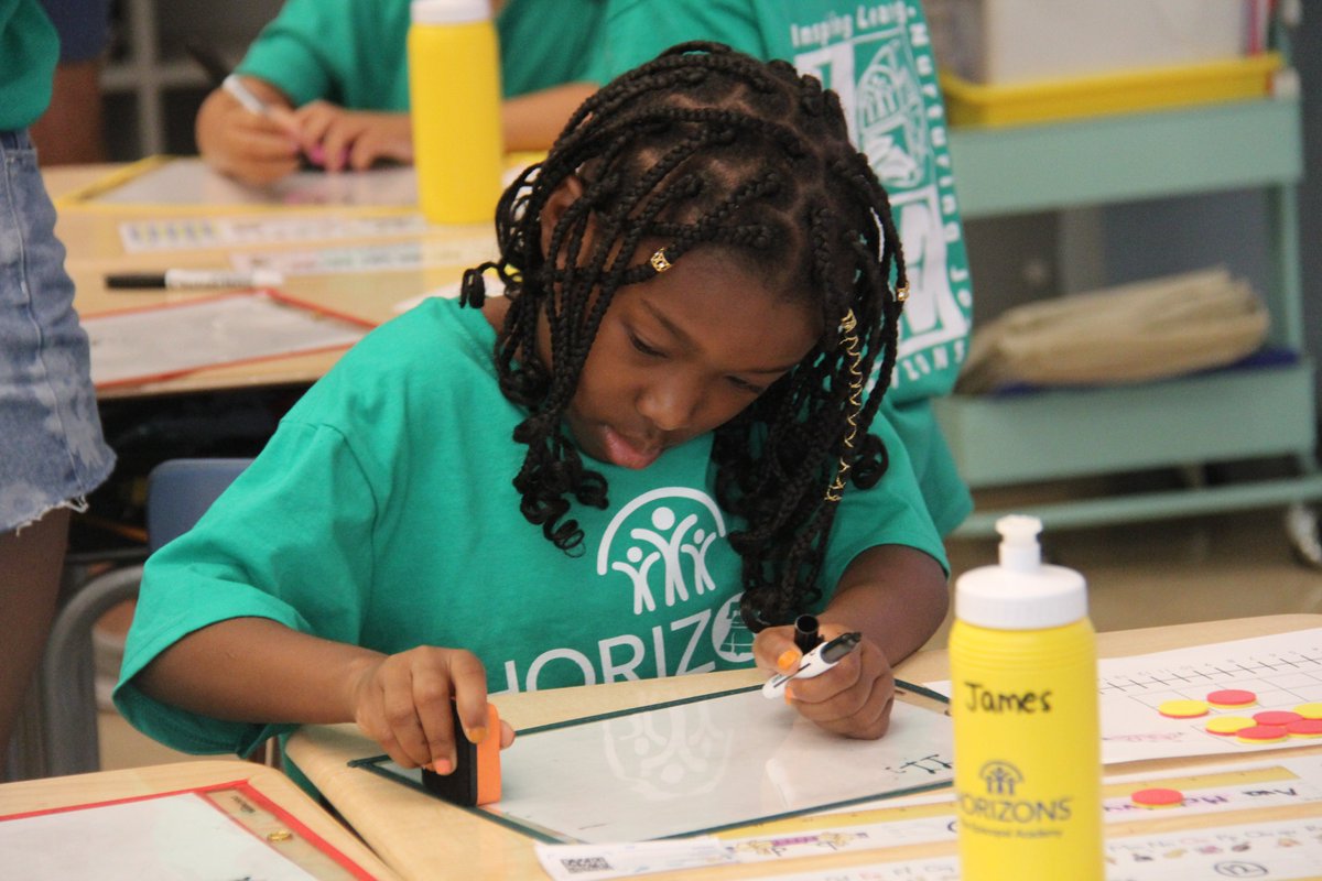 Happy Friday, everyone! 🎉🌟 Our students are building confidence in and out of the classroom at Horizons! As we reach the halfway mark of our program, we couldn't be prouder of their dedication and achievements!