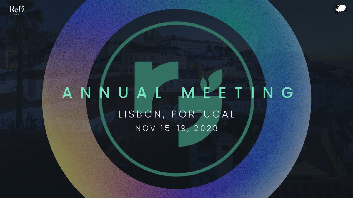ReFiDAOist's tweet photo. On Nov 15-19, we are hosting the first annual meeting for leaders of the regenerative economy.

This gathering will take place in Lisbon during @WebSummit:

Two days in city. 🌆
Two days in nature. 🌄

It is here we will host the largest tree planting in Portugal's history 🇵🇹

1/ https://t.co/tgbrRXgRpR