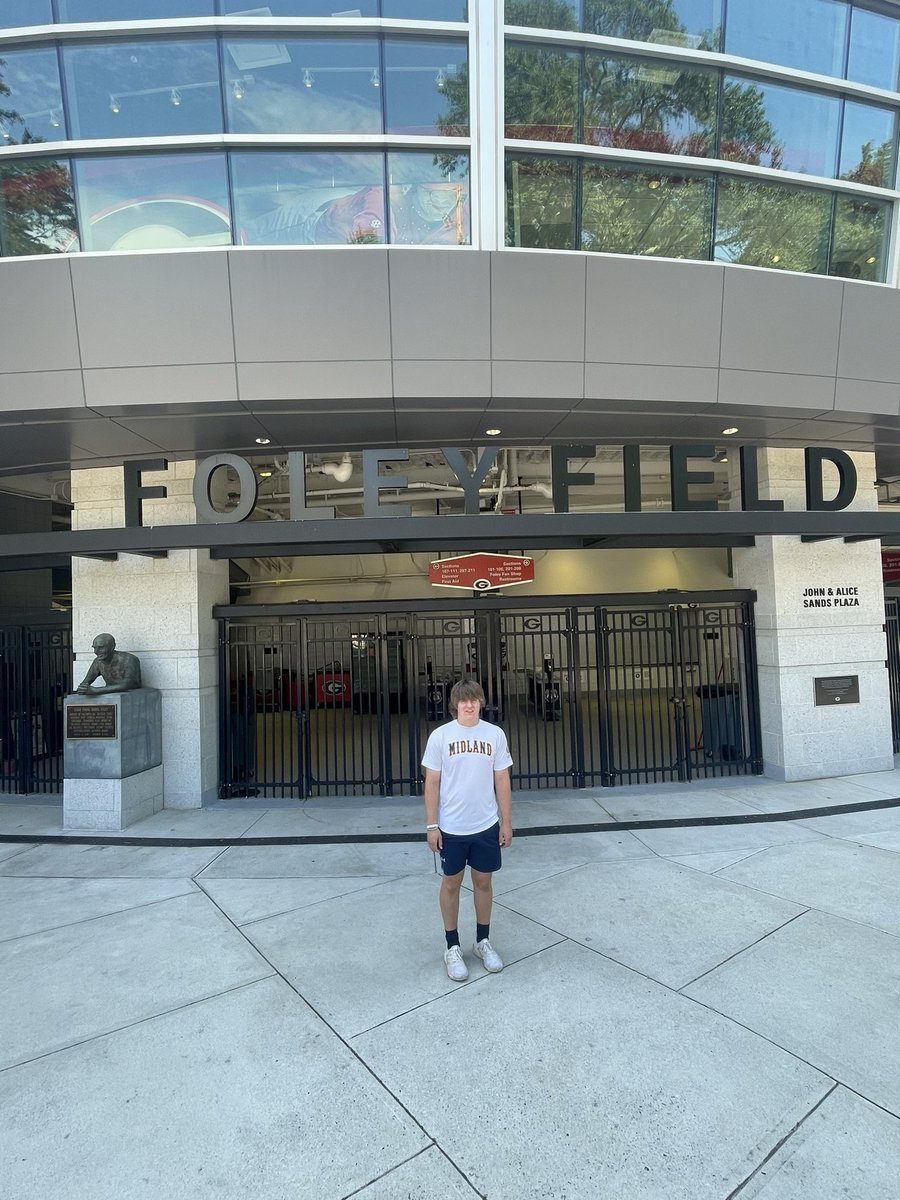 Took a visit to Georgia’s campus and baseball facility