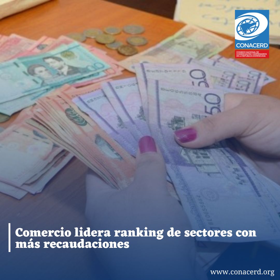 CONACERD's tweet photo. Comercio lidera ranking de sectores con más recaudaciones
https://t.co/xQJoeKKTIo #Conacerd #Emprende #Folice #Mipymes #MICM https://t.co/hVzkfvt3h7