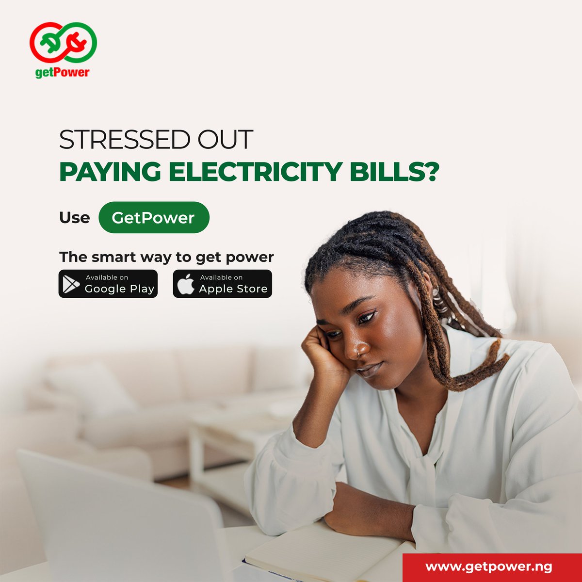 getpowerng's tweet photo. The Stress is over!
Avoid failed transactions, delayed token generations and commuting hassles just to pay your electricity bills!
With GetPower, energy tokens are generated easily, swiftly and seamlessly.

Use https://t.co/lC9xXhVNtC to recharge/top-up your light meter today! https://t.co/xHzoXGRhMK