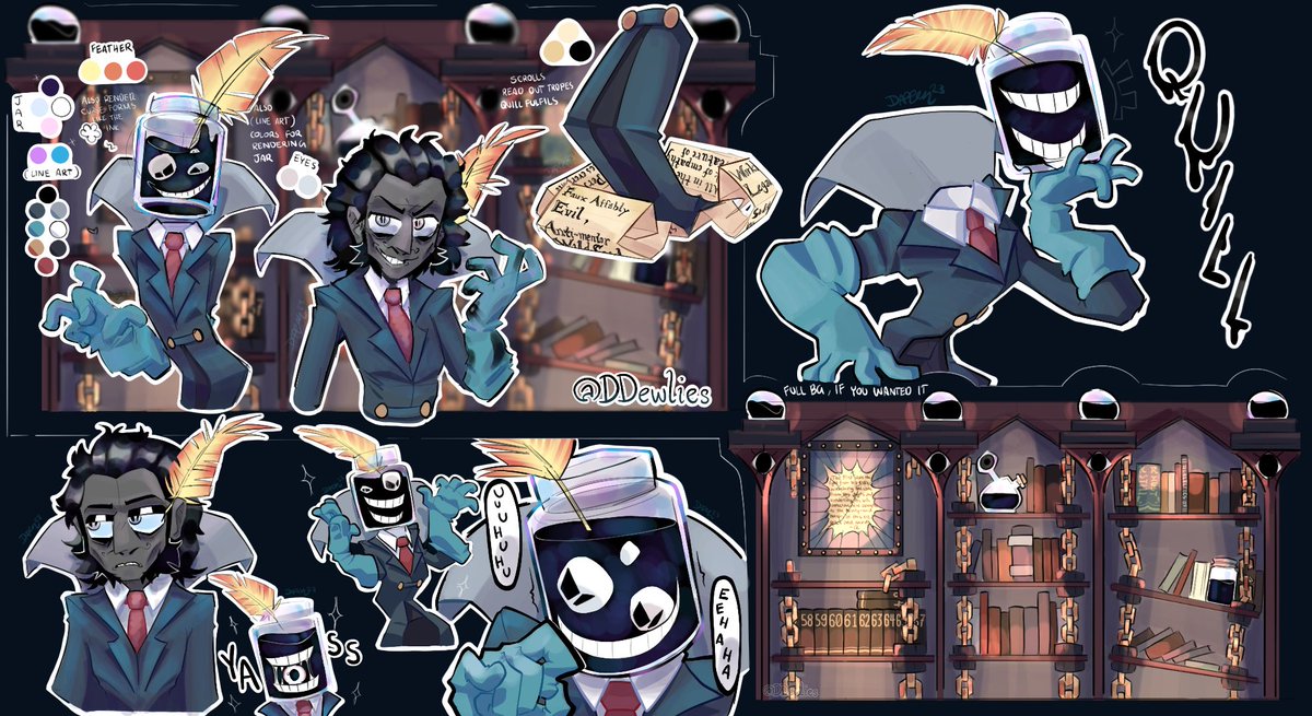 DDewlies's tweet photo. Lord of Nightmares reference sheet!

#oc #referencesheet #illustration #originalcharacter #art https://t.co/6xmtQieiPz