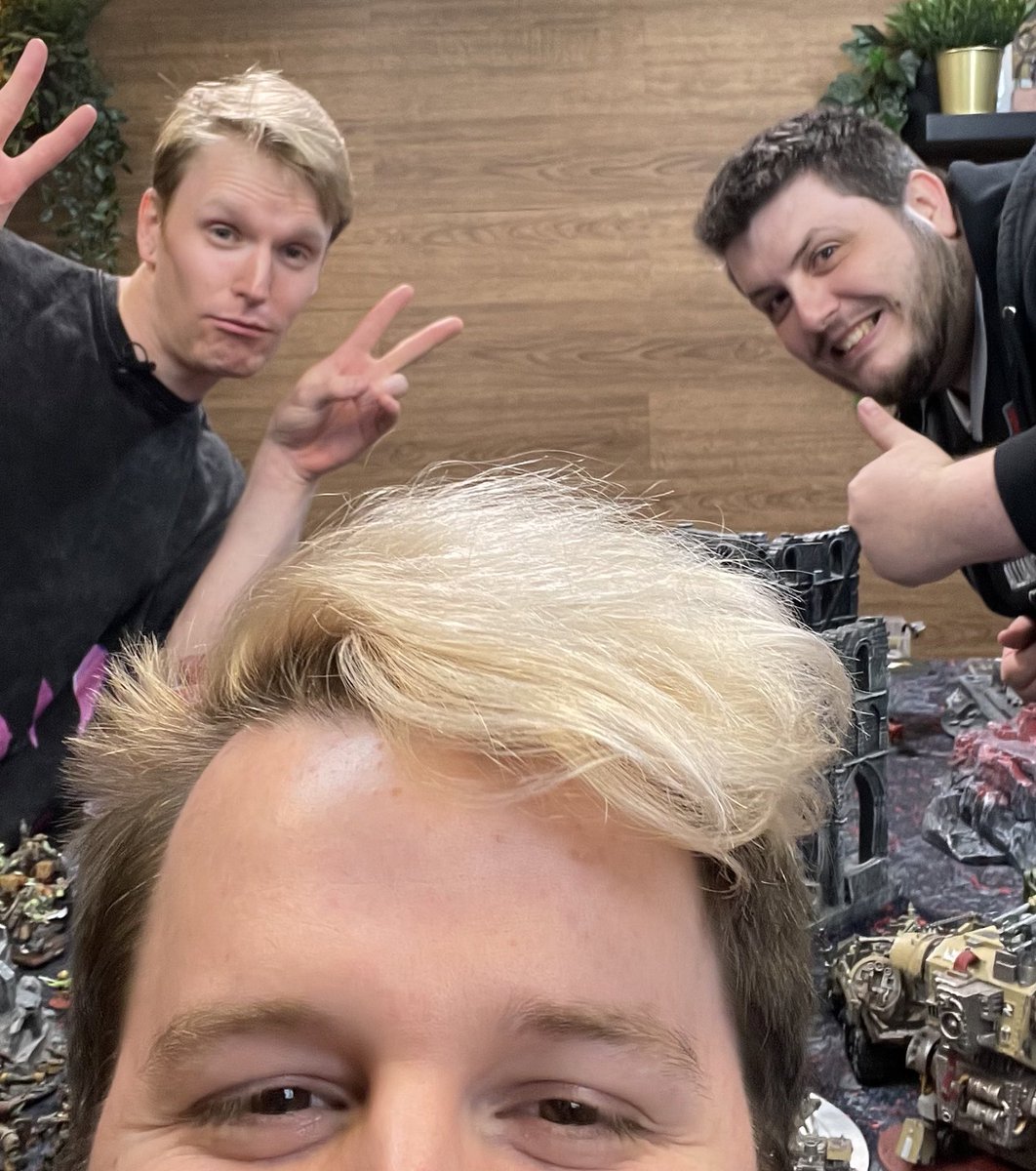 Hellstorm Mikey (@hellstorm_mikey) on Twitter photo Going live with these two idiots playing Orks vs Daemons
<a href="/HellstormLouis/">Hellstorm Louis</a>
#warhammercommunity Going live with these two idiots playing Orks vs Daemons
<a href="/HellstormLouis/">Hellstorm Louis</a>
#warhammercommunity