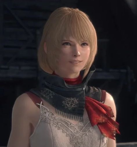 Mid and her character art from FF16- I love her so much 🥹🥹