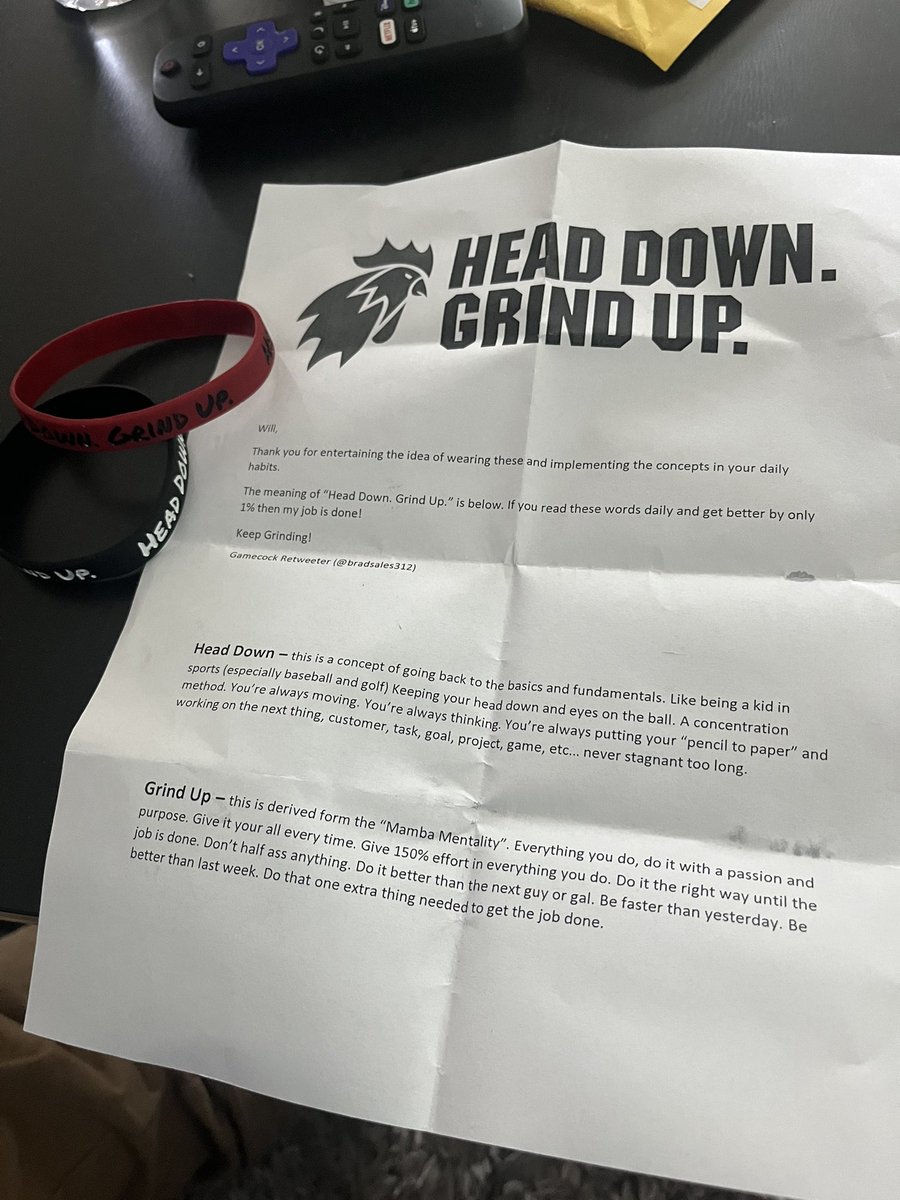 GamecockWill69's tweet photo. @bradsales312 thanks so much for the awesome wristbands! #HDGU GO COCKS https://t.co/yRK2mzZNAh