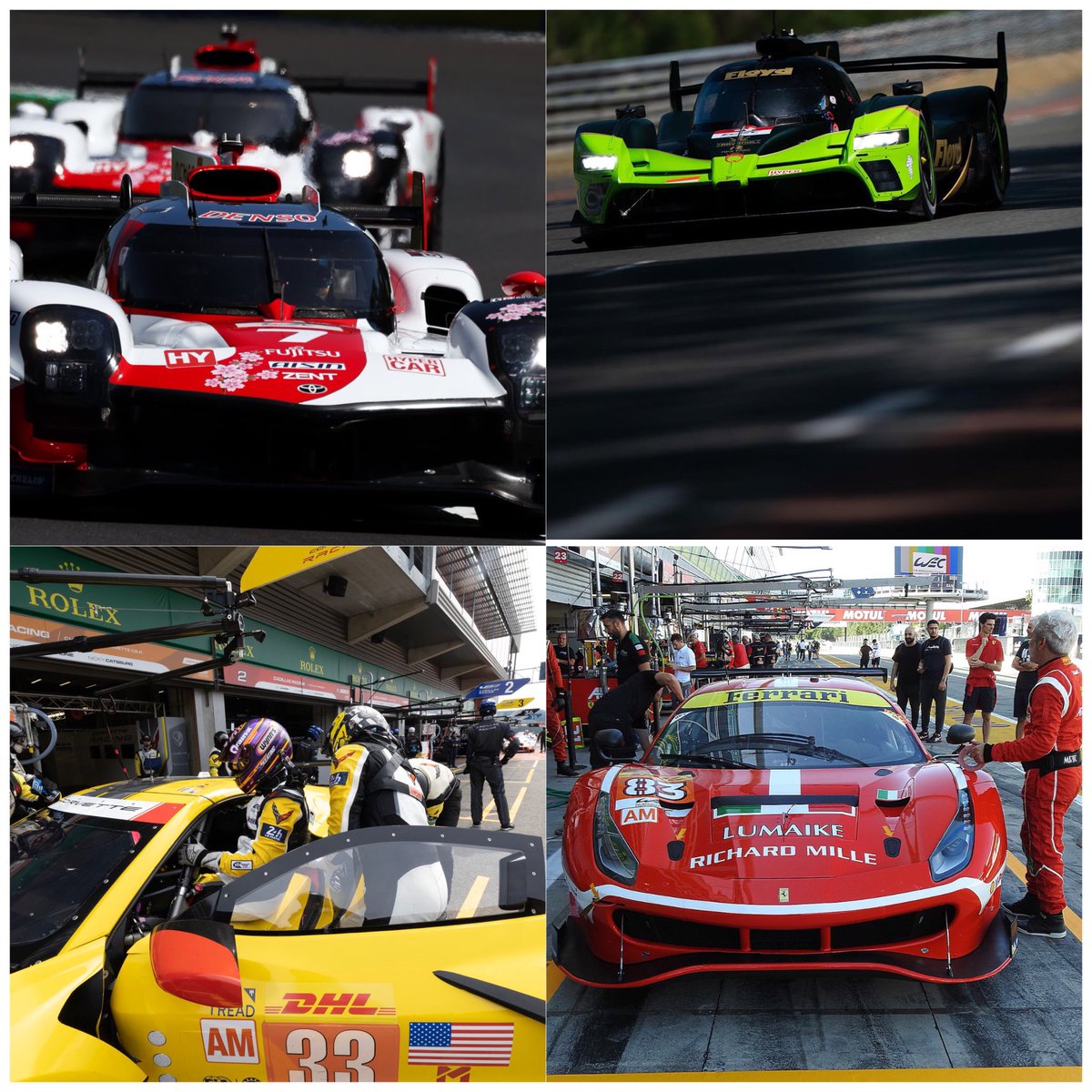 Corazondef1's tweet photo. 🔵⚪️🔵 LOS ARGENTINOS ENTRENARON EN MONZA
@FIAWEC
José María López Esteban Guerrieri Nico Varrone #LuisPCompanc completaron el primer día de prácticas de cara a las #6HMonza
Resumen del día ➡️ https://t.co/2F09sFtZqK https://t.co/Gk7ER4txgO
