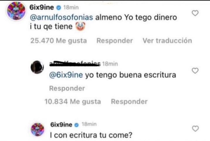 UtopiaCripto's tweet photo. *Todos riéndose de la escritura de anuel, yailin y tekashi*
Entretanto 6ix9ine: https://t.co/evLQ8Cvupq