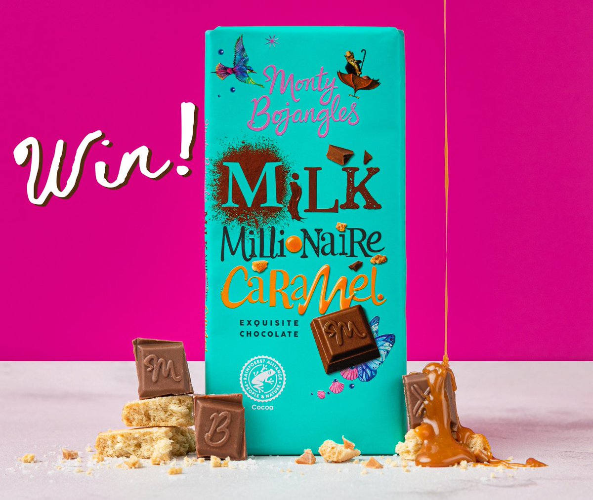 #FreebieFriday ✨ FOLLOW and RETWEET to be in with a chance of #winning one of our NEW #chocolate bars! 🍫😻 #WorldChocolateDay

T&amp;Cs apply. Competition ends 11:59pm on 14th July.