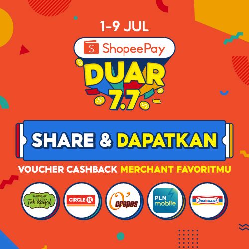 Firmanridho9's tweet photo. PROMO SPESIAL: Ada Cashback TOTAL 38RB buat kamu! 👌🏻🎉   Gabung grup Shopee-ku sekarang juga dan ajak temanmu! #shopeepayduar7.7 Langsung klik di sini 👉 https://t.co/Q7LgGBwrnZ https://t.co/8XqHELTNyt