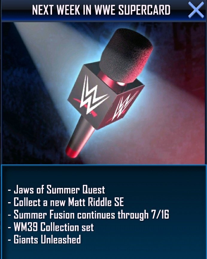 WWE SuperCard News - Information, Updates, & More on Twitter: