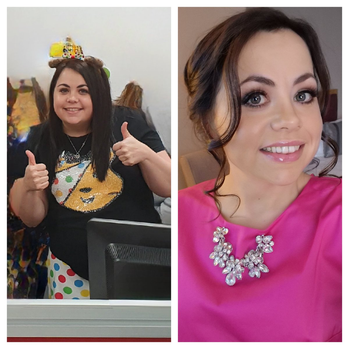 rachelandrews86's tweet photo. Dear old me,
Thank you for investing in yourself.
From Couch Potato to Couch to 5k and beyond 🏃♀️
Yours truly Rach x ❤️ x
#weightloss #weightlossjourney #5stone #diet #excersise #c25k #slimmingworld #proud #transformation #running https://t.co/LisTuhJqAO