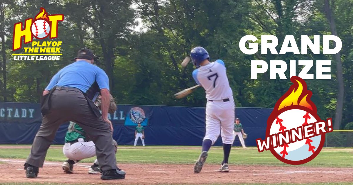 And the #HotPlayOfTheWeek grand prize winner is …🥁🥁🥁… Instagram.com/krisinrenss! We loved following along with your posts this past month, so congrats on the $150 MLB Shop gift card! Thank you to ALL who participated #HotPlayOfTheWeek this summer!