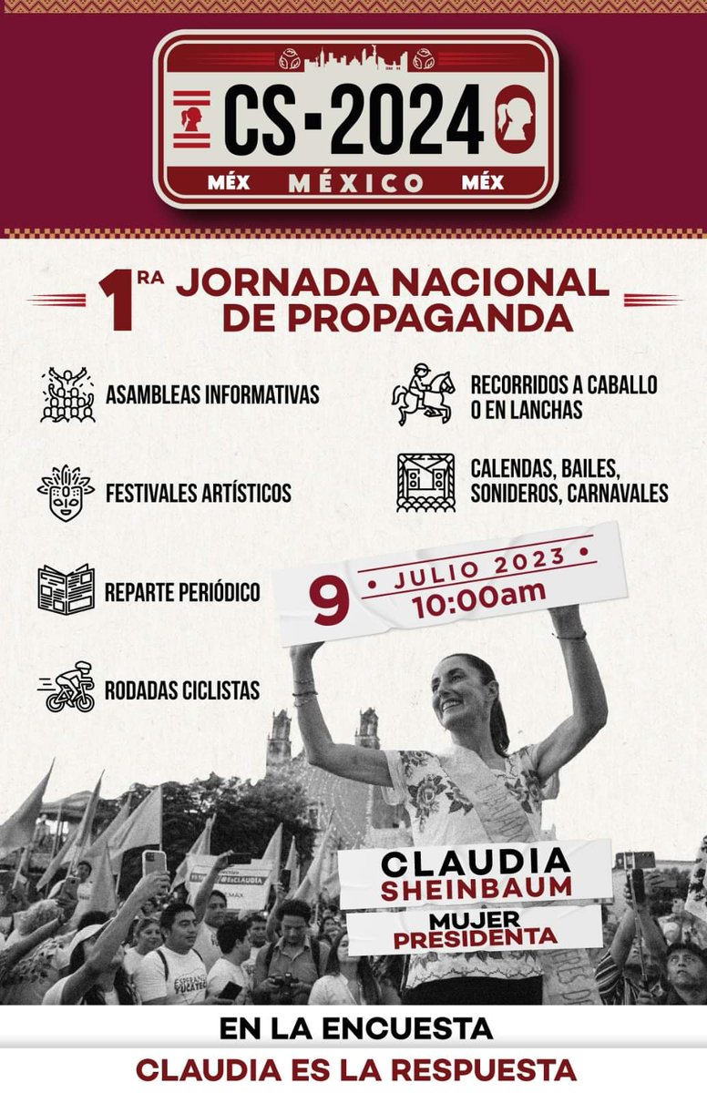 Maestras y Maestros con Claudia tweet media