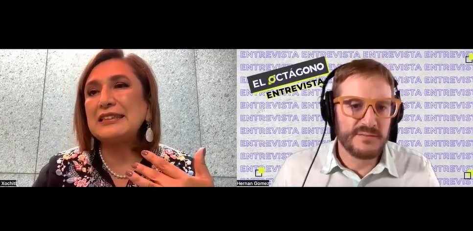 HernanGomezB's tweet photo. Entrevisté a @XochitlGalvez, le pregunté si no le preocupa ser la candidata de una oposición deshonesta, que representa el antiguo régimen y cercana a círculos del poder económico... Dijo no estar vinculada a ningún partido político y negó haberse reunido con @ClaudioXGG.
Video completo en: https://t.co/2OPm2tW2vf
Sígueme en mi página de Facebook: https://t.co/nAUcelVuRZ
Mi canal de YouTube: https://t.co/FdgUcL5iQ0
En IG: https://t.co/Npqf3yzU2M
En Tik Tok: https://t.co/td5yJbdRLY
En Spotify: https://t.co/TdT6wxNygd
Y pueden seguir mi contenido en: https://t.co/cVs3sJ1oZP