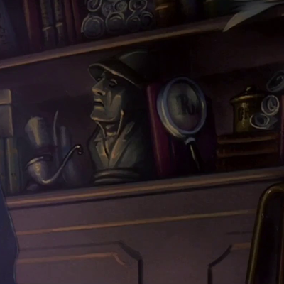 Remembering #SirArthurConanDoyle, who passed away #OTD in 1930, I added the bit where #SherlockHolmes (#BasilRathbone) and #DrWatson (#LaurieMain) talk about German music. Holmes's voice is from #TheRedheadedLeague. #TheGamesAfoot! #TheGreatMouseDetective greatmousedetective.webs.com/scenes