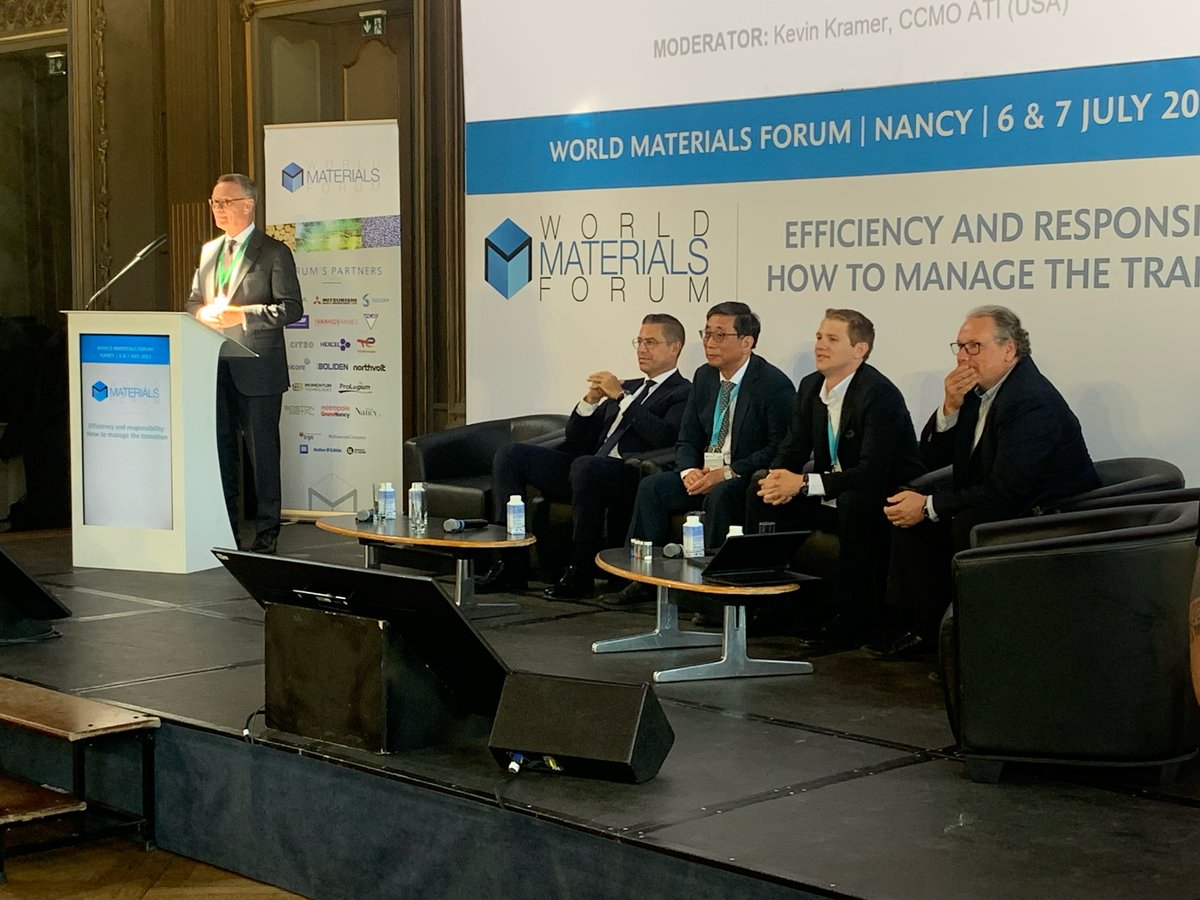 We're at the World Materials Forum for important conversations on product chemistries and #sustainability!

Learn more about how ATI produces specialty materials, highly differentiated by our #MaterialsScience expertise and advanced process technologies: atimaterials.com/aboutati