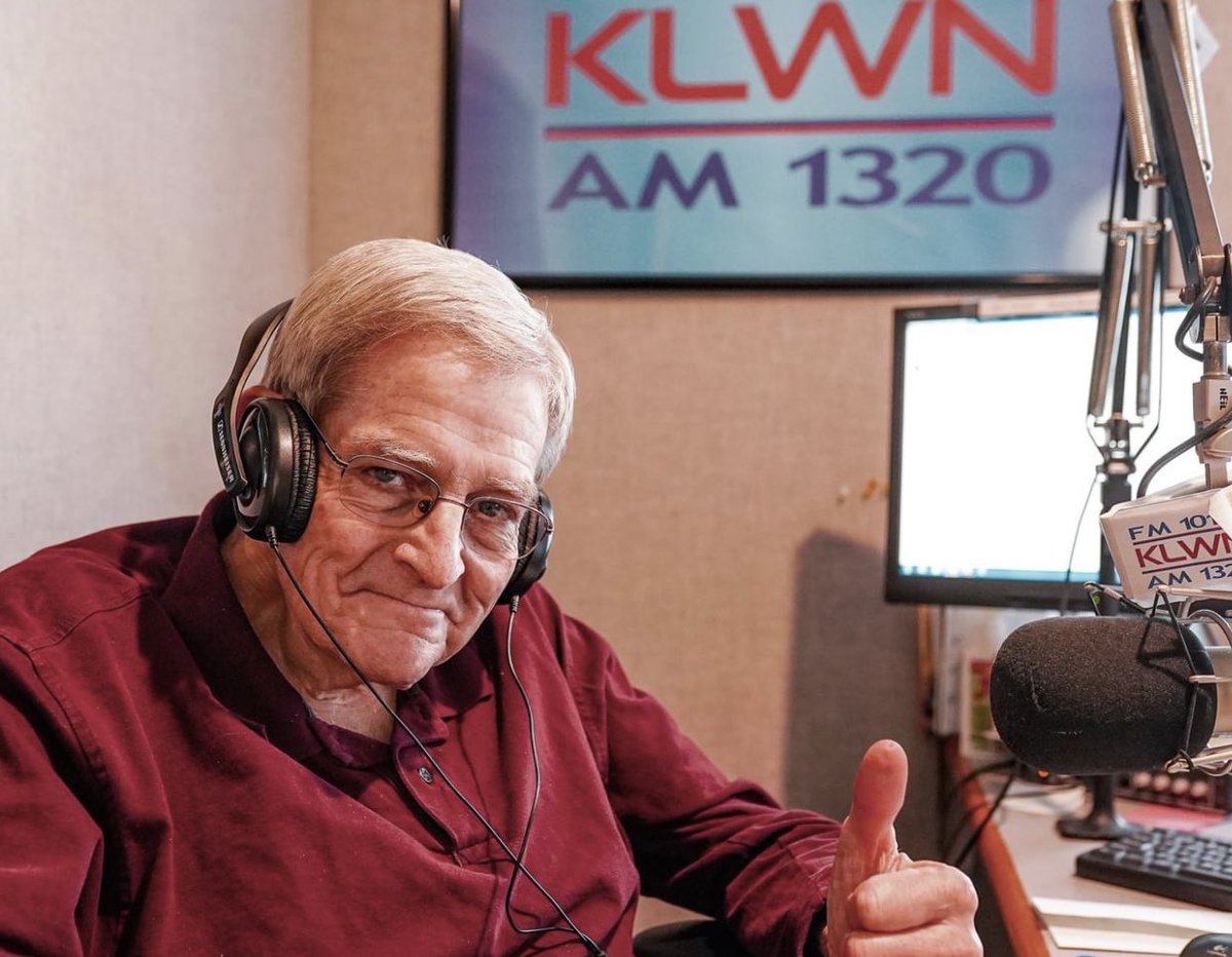 BHanni's tweet photo. This man was an absolute legend. Known as “The Voice of Lawrence, Hank’s amazing career on the airwaves at KLWN through LHS football, his daily show “According to the Record,” &amp; a lifetime of other projects all speaks for itself. For me though, his legacy is all about community… https://t.co/N7629uknbD
