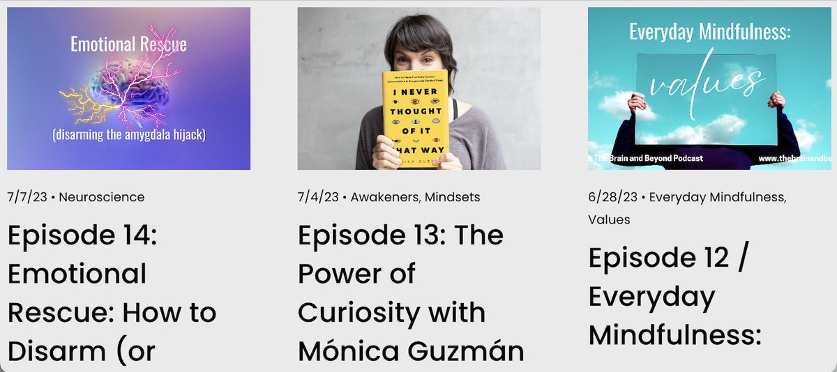 Exploring neuroscience, mental balance, and paths to a future we want to be part of. Fascinating guests, weekly meditations, and "how to" guides for better mental wellness. Take a listen! thebrainandbeyond.com 

#podcast #neuroscience #bethechange