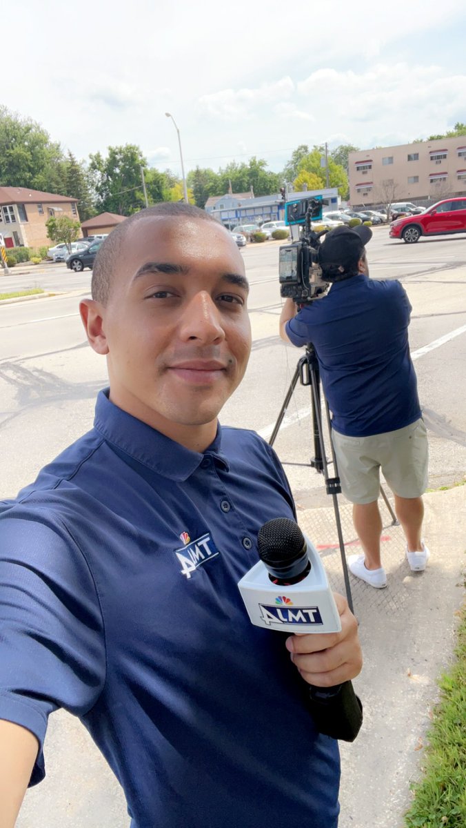 RyanJenkins_TV's tweet photo. On assignment. 

Working on a story about how the City of West Allis responds to neighbors concerned about reckless driving near 76th and Beloit Rd. See you on TMJ4 at 6! #ProjectDriveSafer https://t.co/C2Sg0P78T3