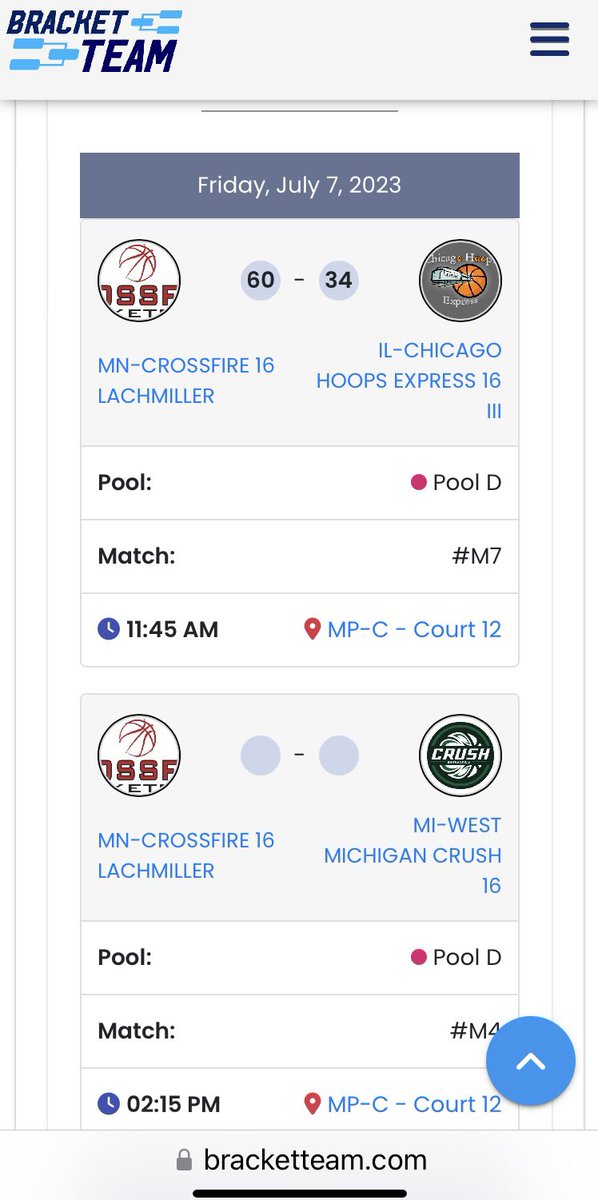 ⏰ Game 2 about to 
tip-off ‼️ Pulled a nice W in Game 1. LET’S GOOOOOO‼️
#TheFuturePlaysHere
#Chicago
@CrossfireGHoops 
@USJN 
@BlueStarBB 
@BlueStarMedia1 
@PGHMinnesota 
@JrAllStarMN