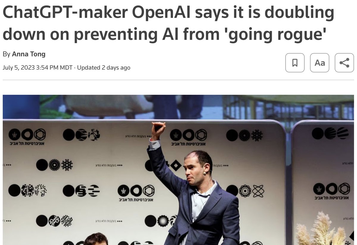 jasonrolsen's tweet photo. Why do I feel like every post-apocalyptic movie’s backstory is about to come true! Skynet and Terminator, anyone?
#AItakesovertheworld https://t.co/Zzyx4azRjp