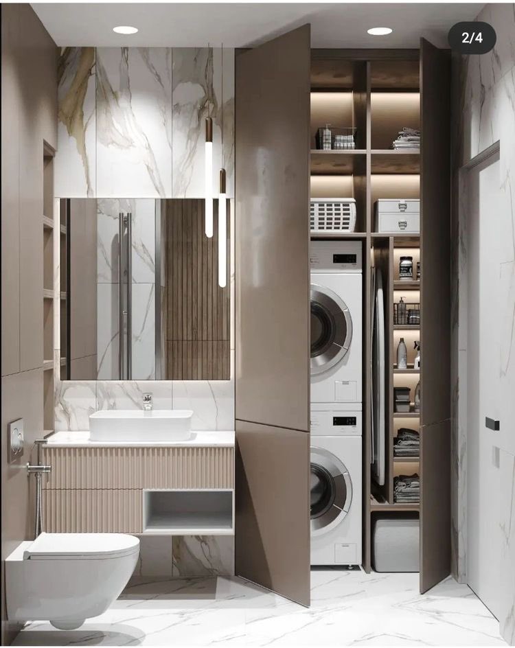 Decor1011's tweet photo. ✨ديكور داخلي 

نماذج لمنطقة الغسيل ، ترتيب او اخفاء ، ممكن تنفيذها بخشب مقاوم للرطوبة والماء،#ديكور_داخلي https://t.co/ayRcbsJLaN