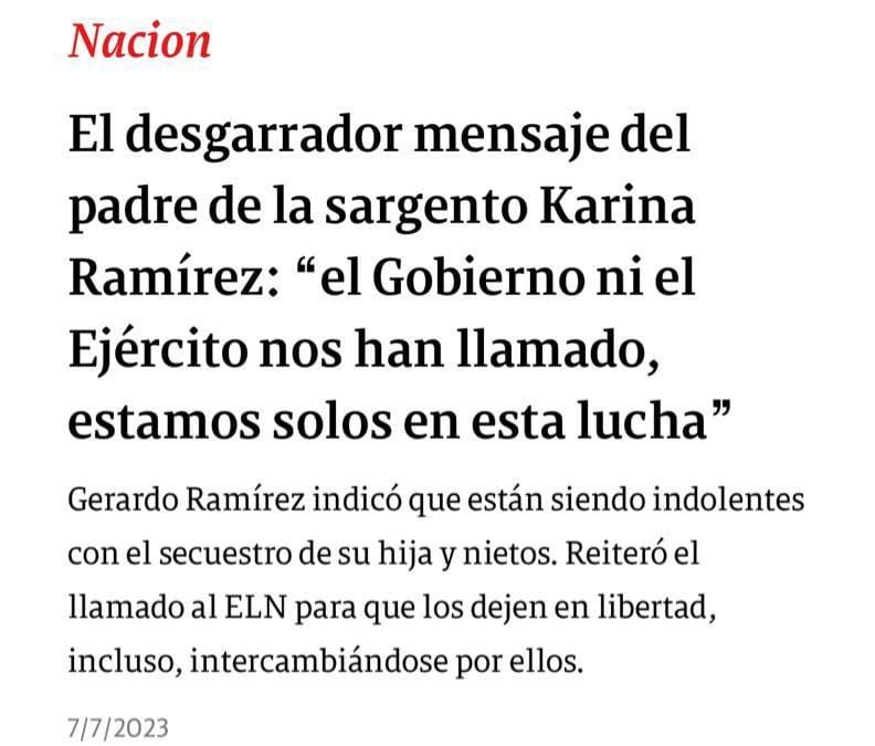 JuanGZuluaga's tweet photo. El mundo al revés.
Esta no es la manera de subir la moral a nuestra Fuerza Pública. https://t.co/D6ZZzPrwyo