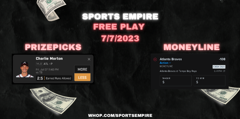 Sportsempires's tweet photo. FREE PLAY?!?!
We are giving you guys both a Player Prop and Moneyline play FOR FREE
Be sure to check out https://t.co/7DUd90Dk4Z
for another FREE PICK!
#prizepicks #moneyline #mlbpicks #mlb #baseballprediction #sportsdiscord #discord https://t.co/PVO6D9lGsl