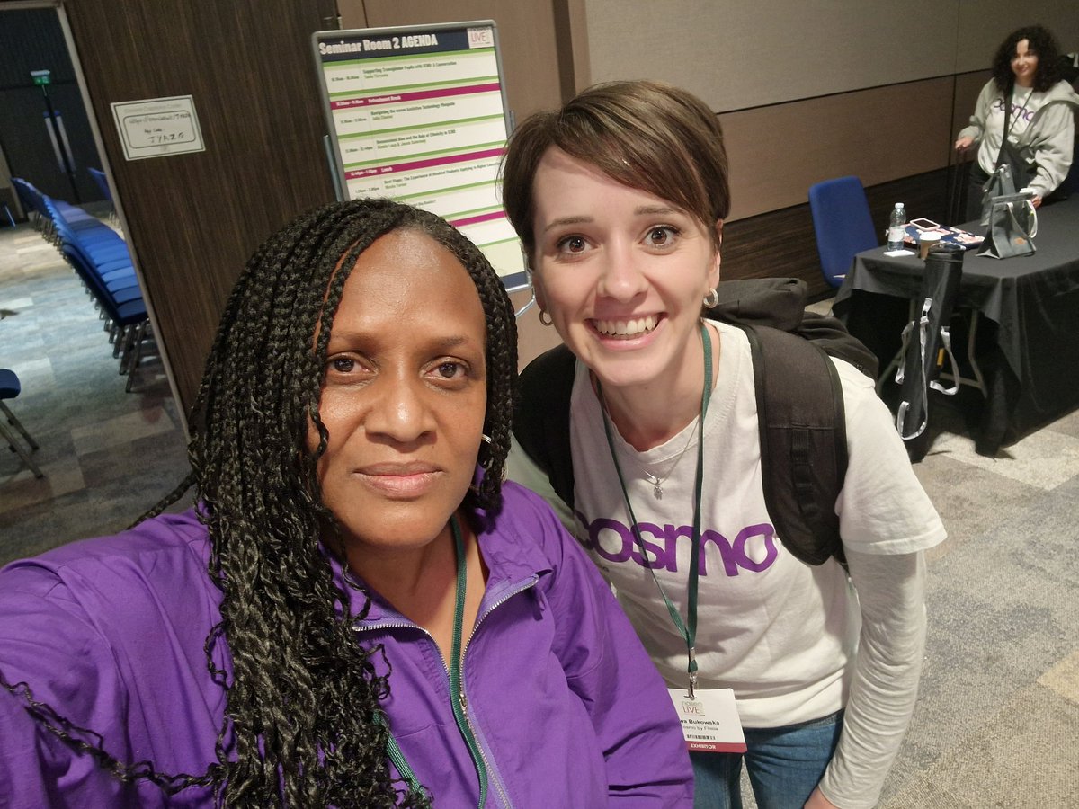 A2ndVoice's tweet image. Lovely to see you again...  hopefully catch up at one of our #HAFprogram @isensorycic