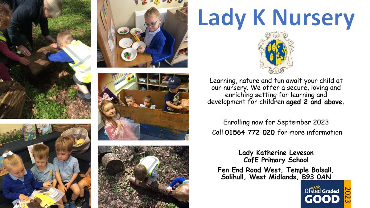 Lady K Nursery is enrolling now for September 2023 #nursery #preschool