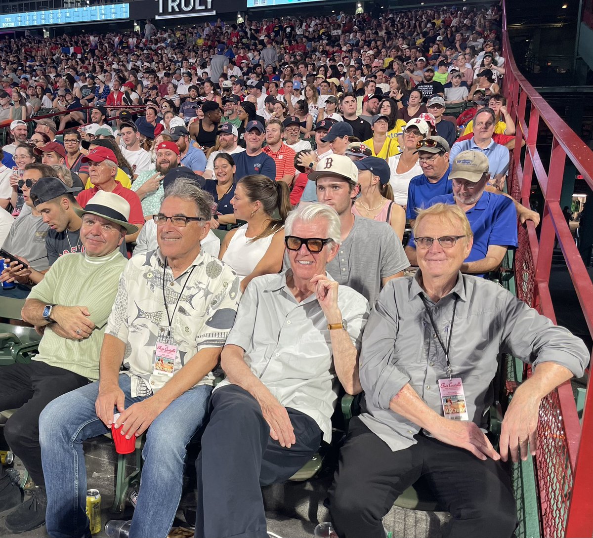 jtkantor's tweet image. When you play a Nick Lowe song on the Fenway organ and then find out that Nick Lowe WAS AT THE GAME