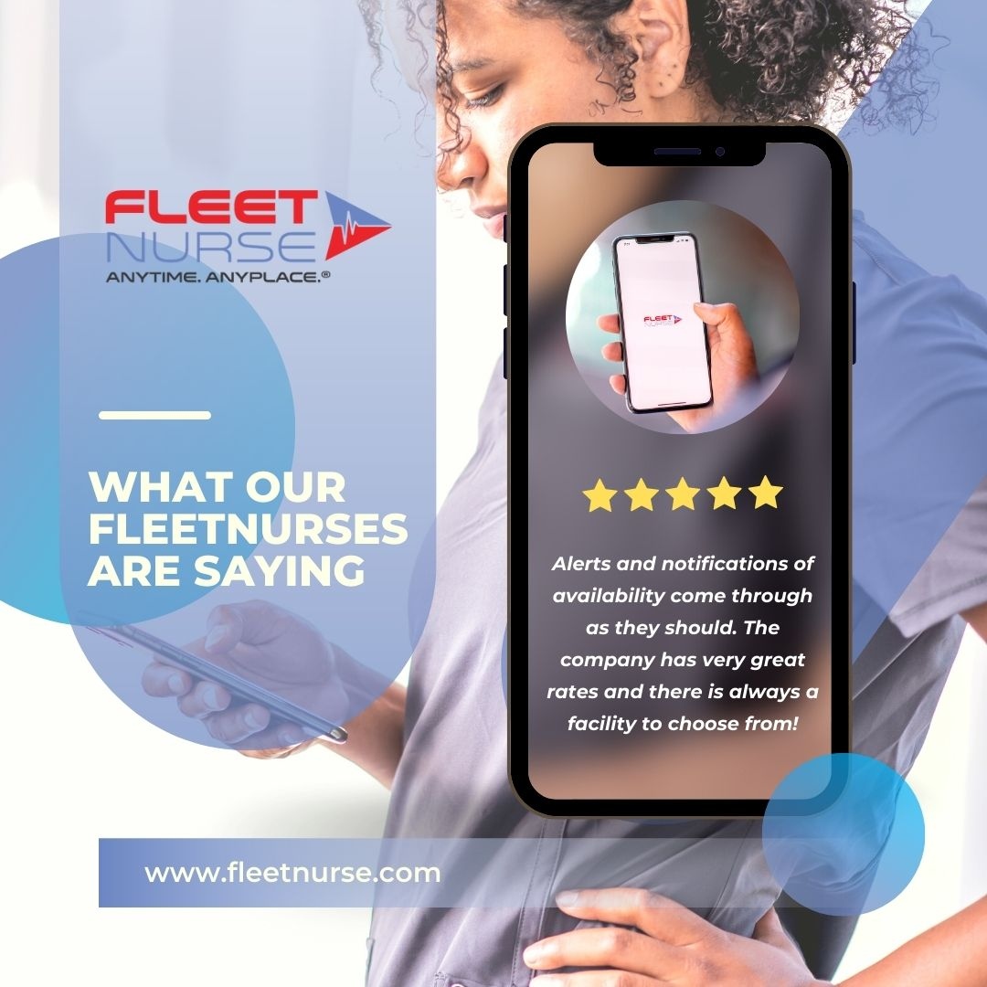 FleetNurse's tweet photo. Calling all nurses! 🩺 Prepare to be blown away as our incredible FleetNurses spill the tea on why they are head over heels in love with FleetNurse!  
#nurselife #nurse #healthcare #nursing https://t.co/8SHYvOoFiw