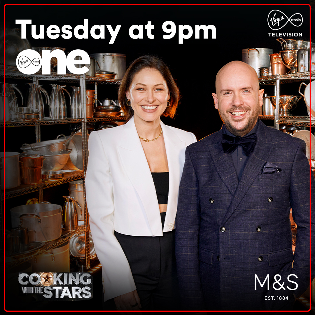 Who can handle the heat? 👩🍳🍳🔥 Eight celebrities are mentored by eight world-class chefs compete in culinary battles. 

NEW: Cooking with the Stars continues Tuesday at 9pm on Virgin Media One

#cookingwiththestars