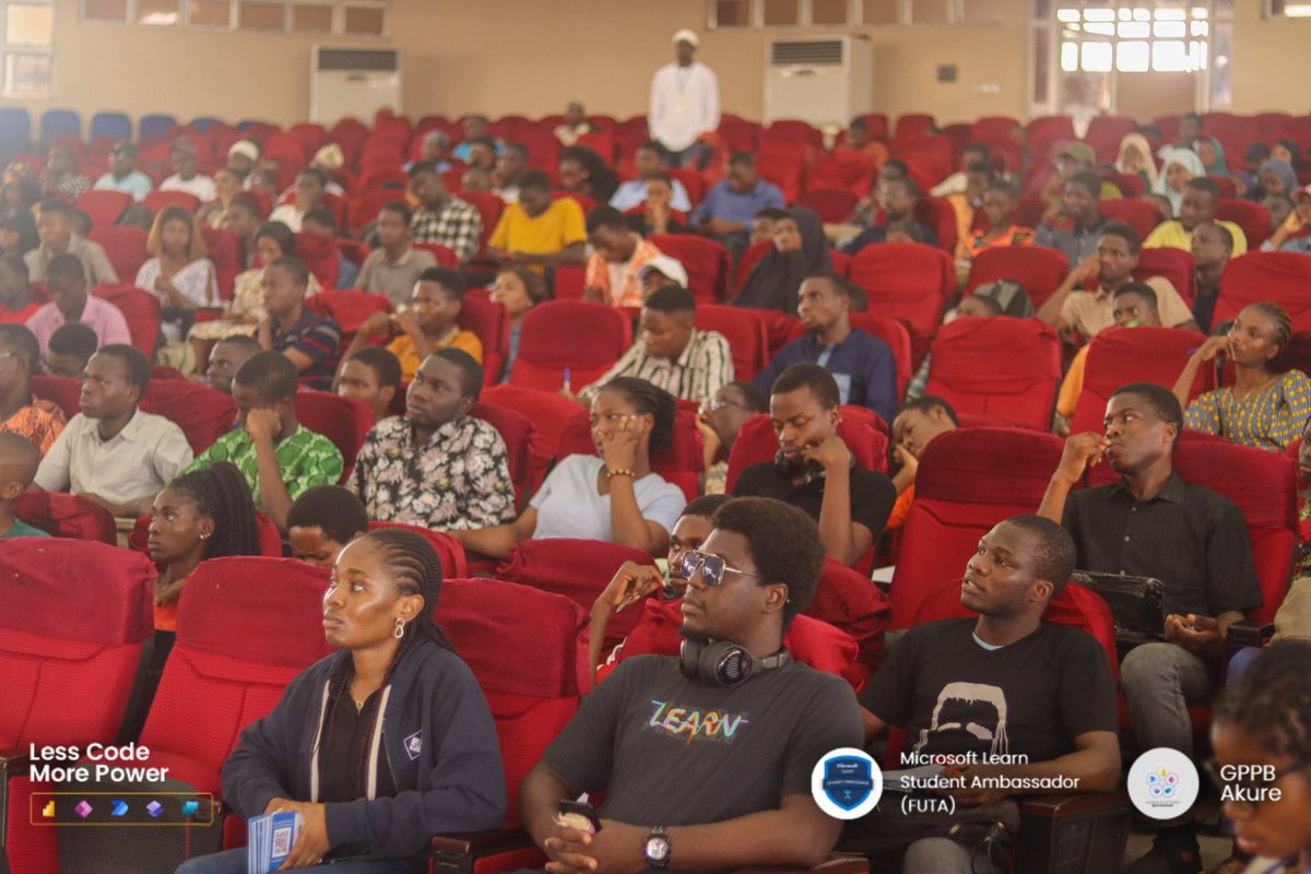 3rd Free University Bootcamp in 11 months!

<a href="/OluwatobiYusuf_/">The MVP Guy</a> <a href="/TheOyinbooke/">TheOyinbooke</a> <a href="/JustBisodun/">Bisodun Akinfemiwa</a> <a href="/flora_oladipupo/">Flora_The_AI_Girl</a> <a href="/MLSAFUTA/">MLSA_FUTA</a>