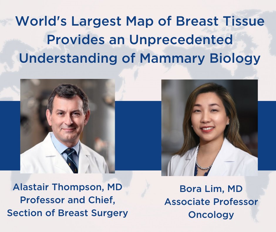 New study has created the world's largest and most comprehensive map of normal breast tissue, providing an unprecedented understanding of mammary biology that may help identify therapeutic targets for diseases such as breast cancer.

Read full article:  t.ly/H-cL