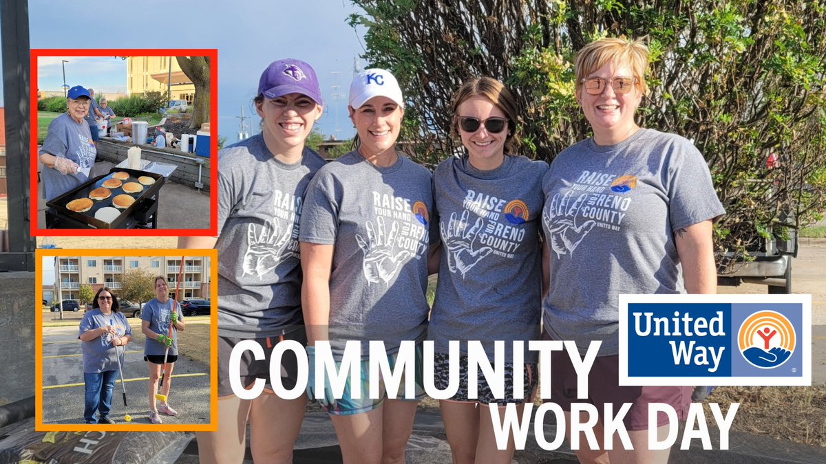 UnitedWayofReno's tweet photo. Coming in August!  If you are interested in participating as a volunteer group OR you have a project you would like to be considered, please contact Lisa Gleason at lgleason@unitedwayofrenocounty.org or by phone at 620.669.9329.

#communityworkday #UnitedWayOfRenoCounty https://t.co/CFKDOHNZNP