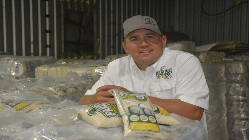 AgWriterVLBoyd's tweet photo. Pam Caraway does a nice article for #DeltaFarmPress about Louisiana rice producer Michael Fruge and his brand of higher-protein, low-glycemic rice, Parish Rice. Fruge also is passionate about growing quality rice. https://t.co/Orcpy3ZPH9 @think_rice https://t.co/EQyhk0FPp1