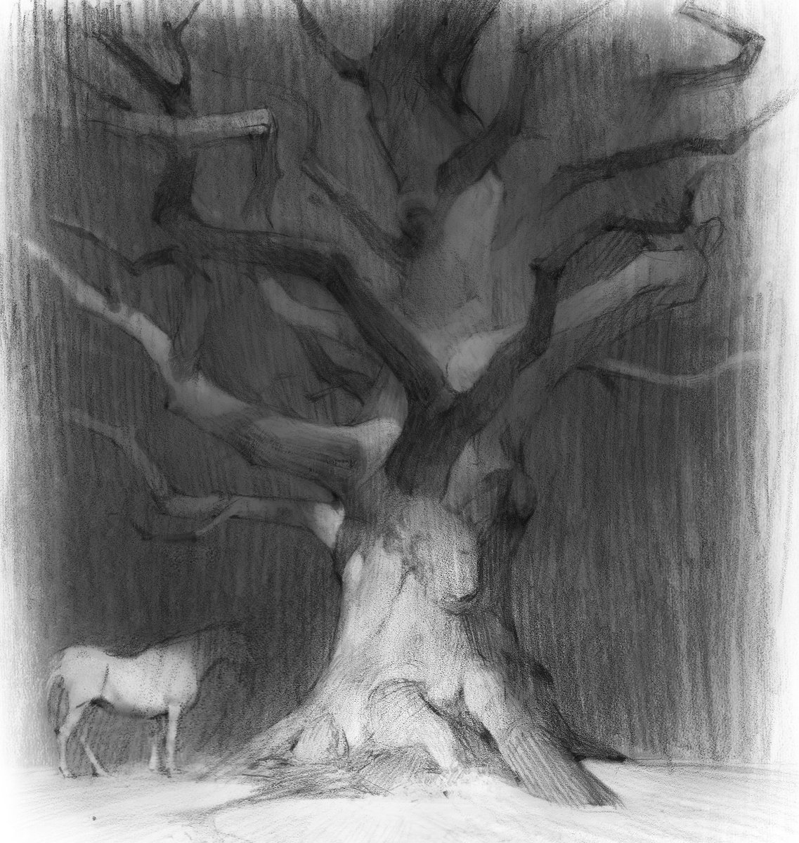 BettyWanJiang's tweet photo. Charcoal pieces for Nucleus Portland ! https://t.co/cIU6AANcju