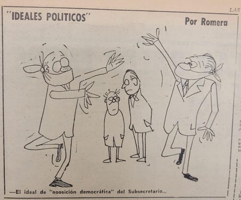100_diasGolpe's tweet photo. 11 de julio de 1973:
Viñetas de El Mercurio, El Siglo, La Tercera y LUN. 
Revisa todo el material de hoy en nuestro repositorio https://t.co/g3Nr2egP0b https://t.co/4Md9v5e7wJ