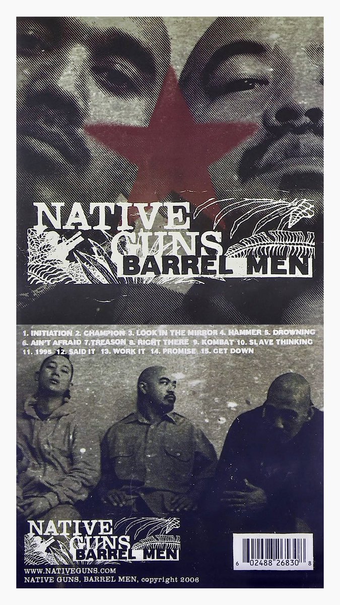 djphatrick's tweet photo. Tomorrow is the Native Guns reunion in LA. To make the wait go by 13 minutes quicker, listen to the sampler mix I did for the Barrel Men album: https://t.co/4mHqkO66RG

@BambuDePistola @kiwizzo https://t.co/RwUfQMLVjQ