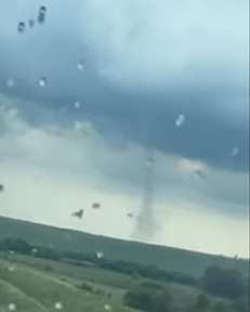CountyAgAgent's tweet image. am interested in learning the extent of any agriculture impacts from the tornado. Crops, livestock, pastures...
I hope this finds everyone was and remains safe.
Image used with permission. See @DarylRitchison for NDAWN footage at the Marion station
