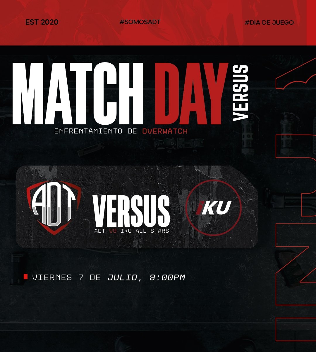Hoy tenemos enfrentamiento en el torneo de @_AphelionCO  .

🆚 <a href="/iKUesports_/">iKU</a> all Star 
⏰ 21:00 hrs CdMx 
📺 twitch.tv/Ghosoupt?sr=a
 🛡️ Link 
 🛡️ <a href="/Jesusgx1l/">Jesus Torres</a> 
 ⚔️ <a href="/NeroR6s1/">Riheu</a> 
 ⚔️ @Young_xent 
 ⛑️ <a href="/Ghosoupt/">ᅠᅠ🐢﹕Magui</a> 
 ⛑️ @SolumCranel  #SomosADT 

#OW2.