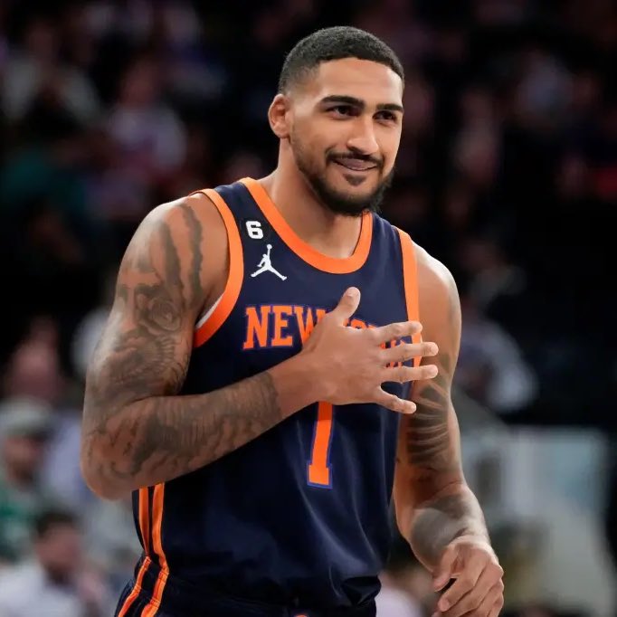 NBA_NewYork's tweet photo. Knicks press release: “KNICKS ACQUIRE TWO FUTURE DRAFT PICKS”

“NEW YORK, July 7, 2023 - New York Knicks announced today that the team has traded Obi Toppin to Indiana in exchange for two future second round draft picks.”

“Toppin, 6-9, 208 pounds, averaged seven points and three rebounds over 14.7 minutes in 201 games (15 starts) over three seasons with New York. He also appeared in 16 playoff games (one start), averaging 6.8 points and 3.3 rebounds over 15 minutes.”