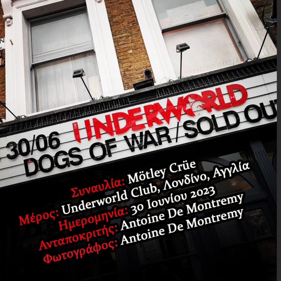 OfficialDukeTV's tweet photo. Still buzzing from last week's amazing @MotleyCrue shows at @TheUnderworld and @wembleystadium
And lucky to share the experience with our Greek friends of @TheGallery_Gr
Check out their pages for the live report!
#DogsOfWar #MotleyCrue #London #livereport #clubshow #hardrock #heavymetal